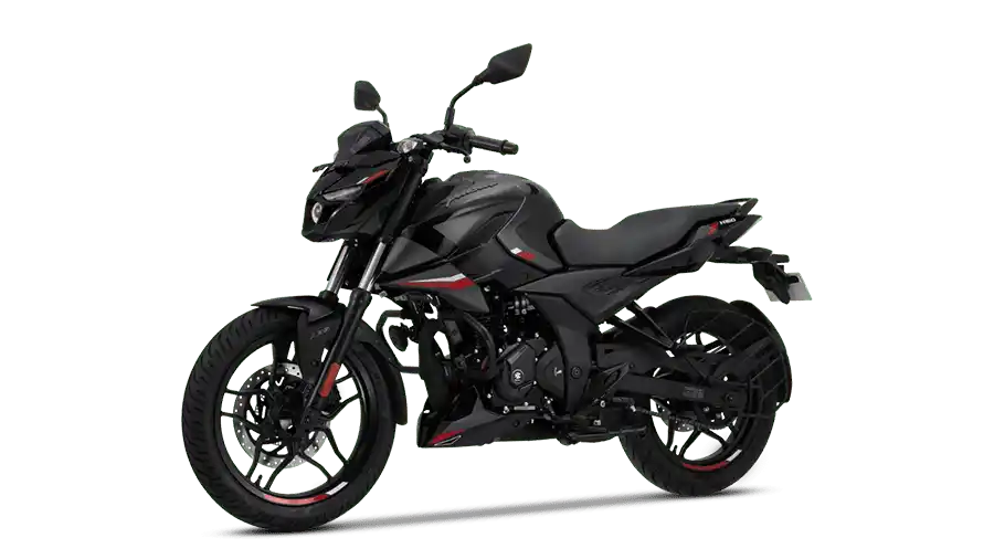  Bajaj Pulsar N160 Ebony Black and Charcoal Black