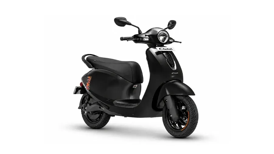 Bajaj Chetak Glossy Active Black