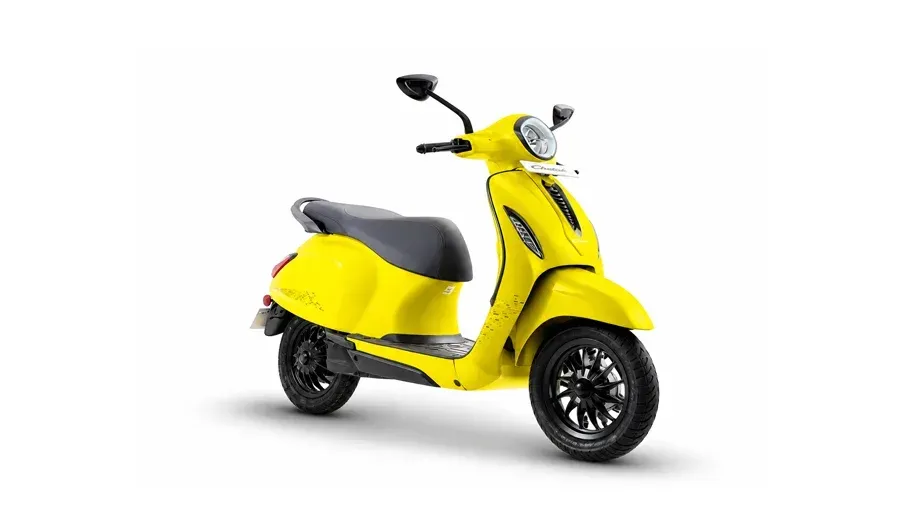 Bajaj Chetak Lime Yellow