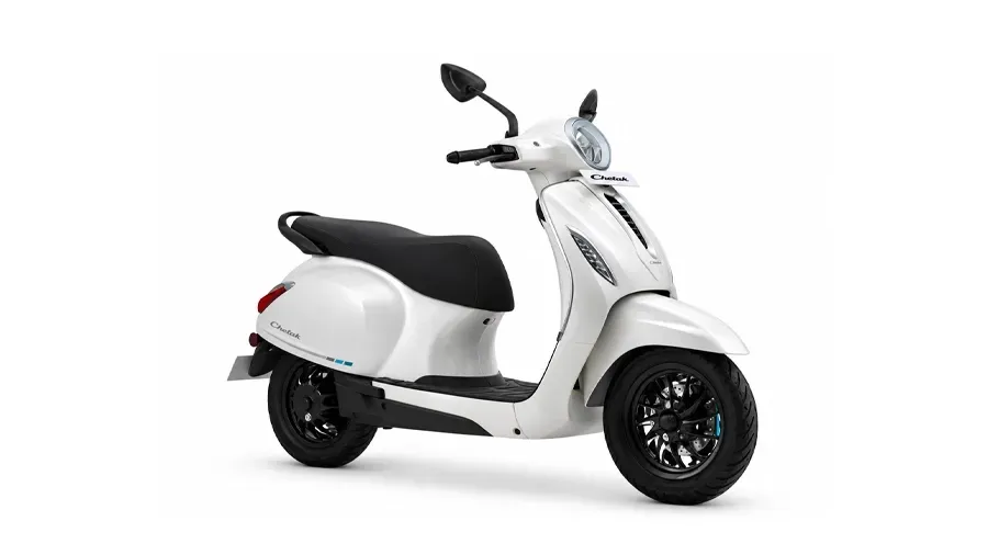 Bajaj Chetak Cyber White