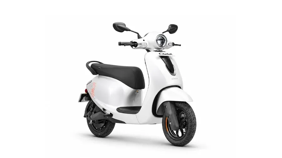 Bajaj Chetak Opalescent Silver