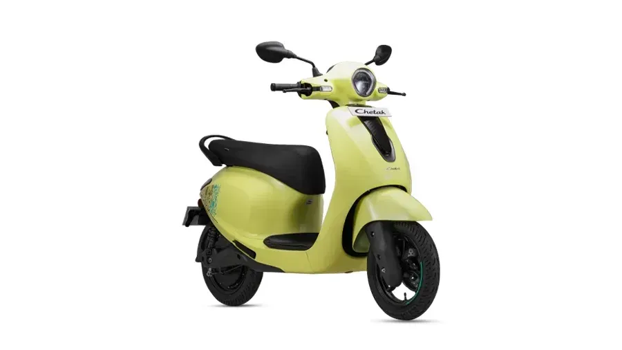 Bajaj Chetak Misty Yellow