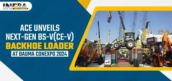 ACE Unveils Next-Gen BS-V(CE-V) Backhoe Loader at Bauma Conexpo 2024