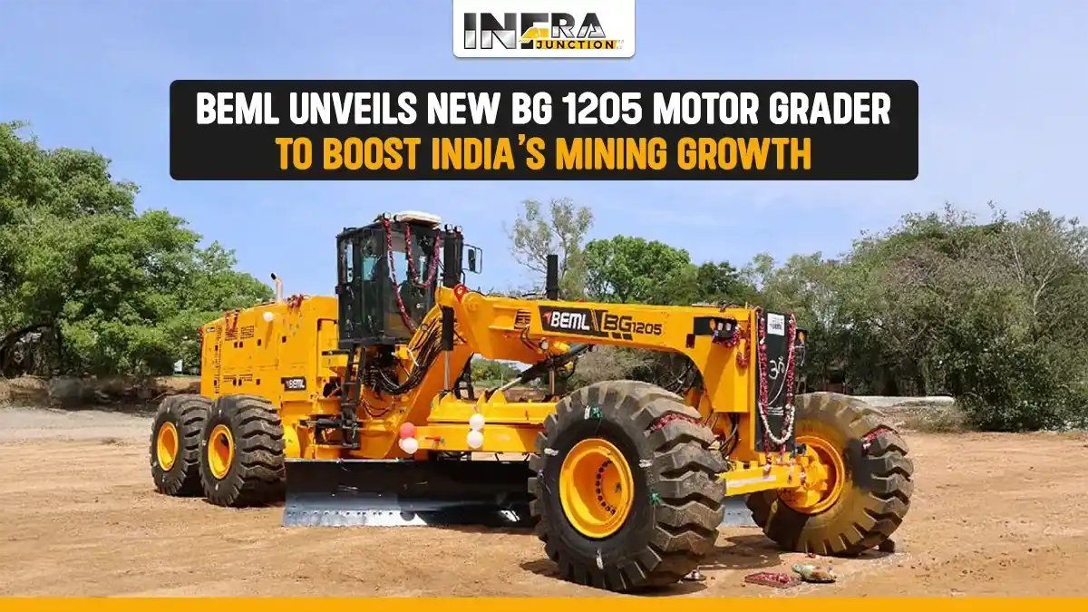 BEML Launches BG 1205 Motor Grader to Support Atmanirbhar Bharat Vision