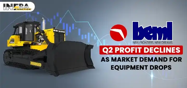 BEML’s Q2 Profit Declines as Market Demand for Equipment Drops