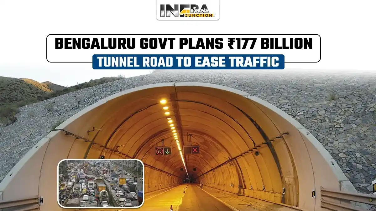 Bengaluru Govt Announces ₹177 Billion Tunnel Road Project to Cut City Traffic