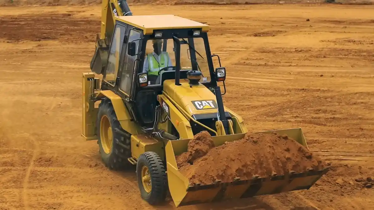 CAT 424 B2 Backhoe Loader