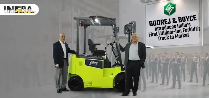 Godrej & Boyce Introduces India’s First Lithium-Ion Forklift Truck to Market