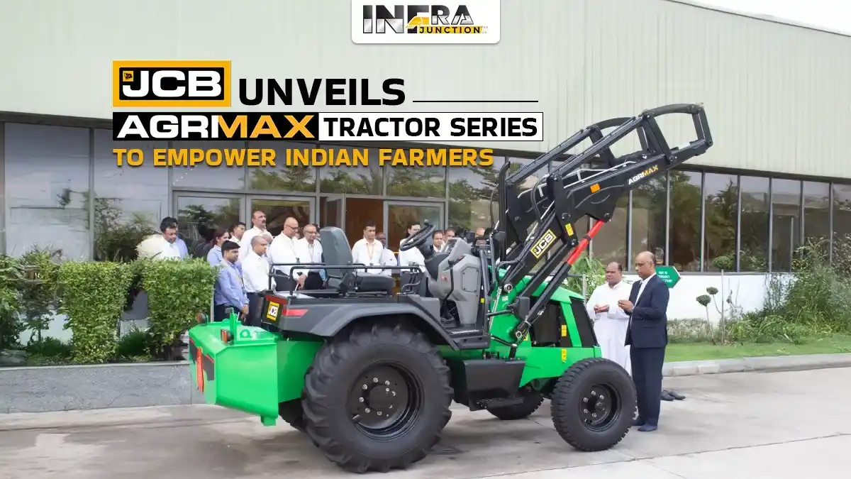 JCB Unveils AgriMax Tractor Series to Empower Indian Farmers