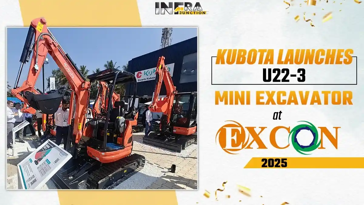 Kubota U22-3 Mini Excavator Grabs Attention at Excon 2025