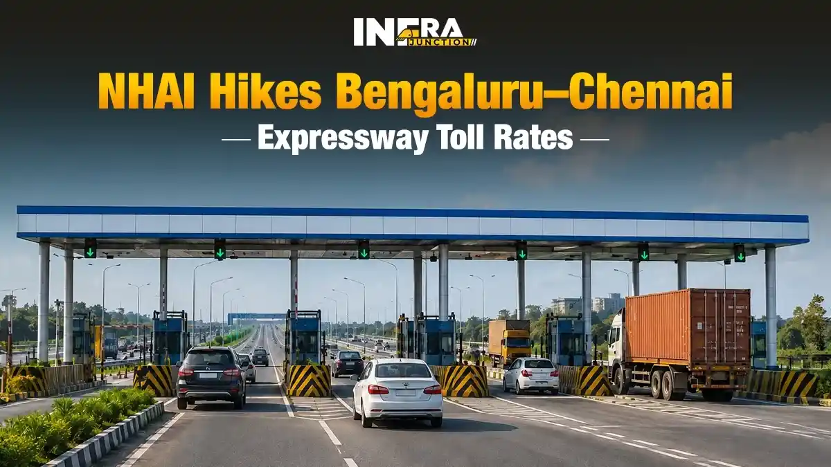 NHAI Revises Bengaluru–Chennai Expressway Toll Rates; New Charges From July 22