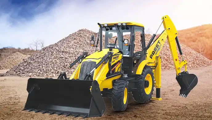 Preet Hornett 4WD Backhoe Loader