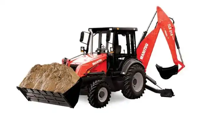 Manitou TLB 818 Backhoe Loader