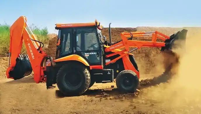 Tata Hitachi Shinrai Pro Backhoe Loader