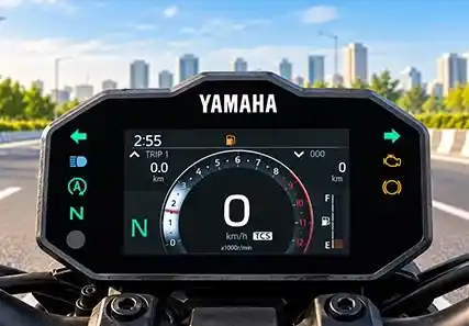 Yamaha FZ X Hybrid  - Colour TFT Meter 