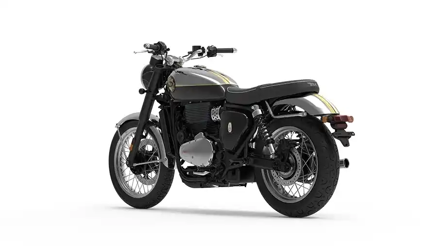 Gold Star 650 -  Rear Left  VIew