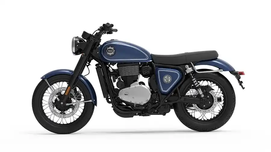 Gold Star 650 - Left  Side VIew