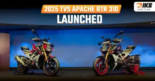 2025 TVS Apache RTR 310 Launched in India at Rs. 2.40 Lakh